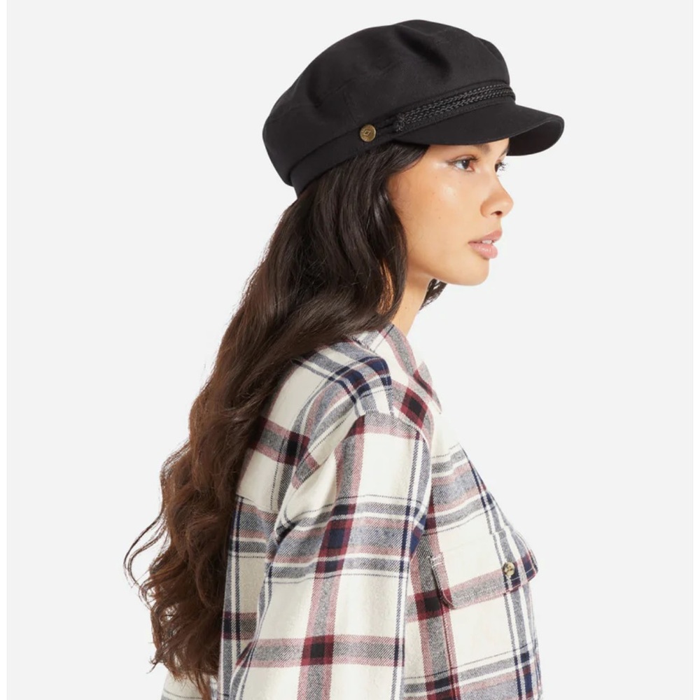 Brixton Black Fiddler Cap